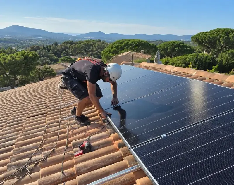 Installateur panneaux solaires Piégut-Pluviers — pose photovoltaïque sur toiture