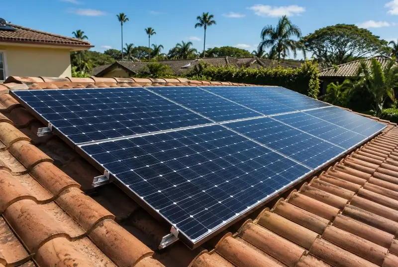 Installation de panneaux solaires à Piégut-Pluviers